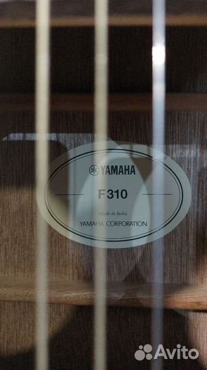 Гитара yamaha f310NT