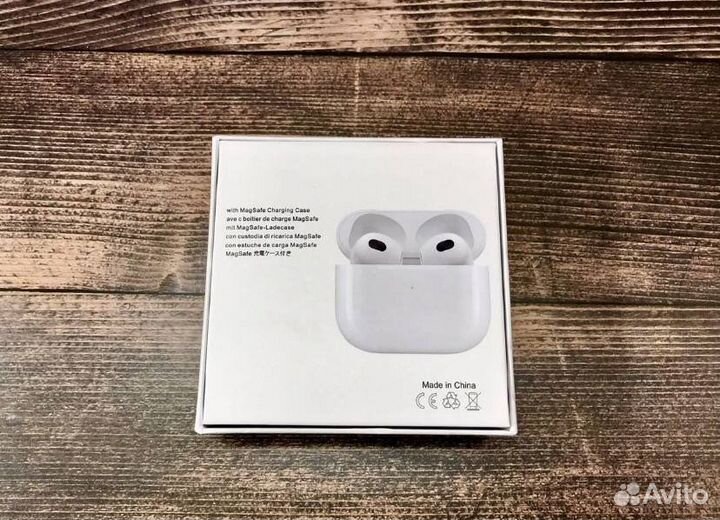 AirPods 3 Новые, Ростест, Бонус Чехол