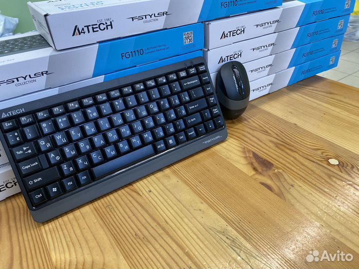 Клавиатура и мышь A4tech Fstyler FG1110 новая