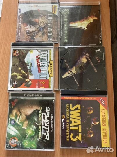 Продам диски с играми для Sega Dreamcast