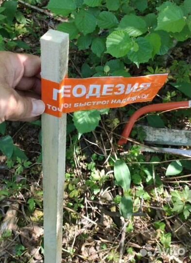 Геодезист.Вынос границ земельного участка, съёмка