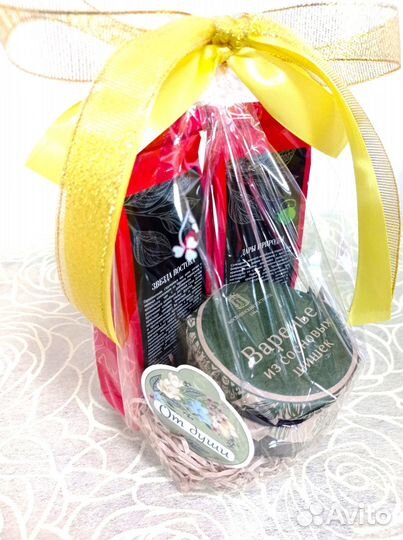 Вкусный подарок на День учителя с чаем и вареньем