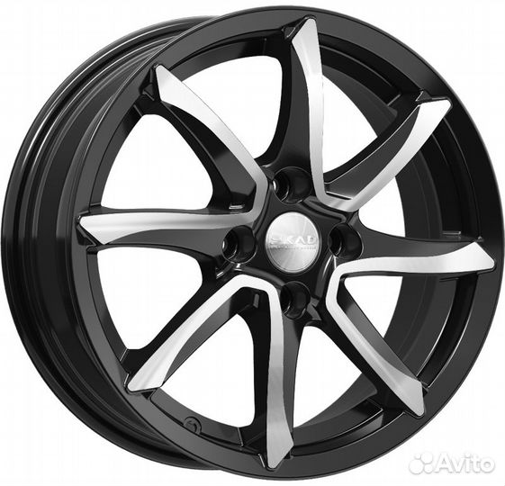 R15 4x100 6J ET37 D60,1 Скад Осака алмаз