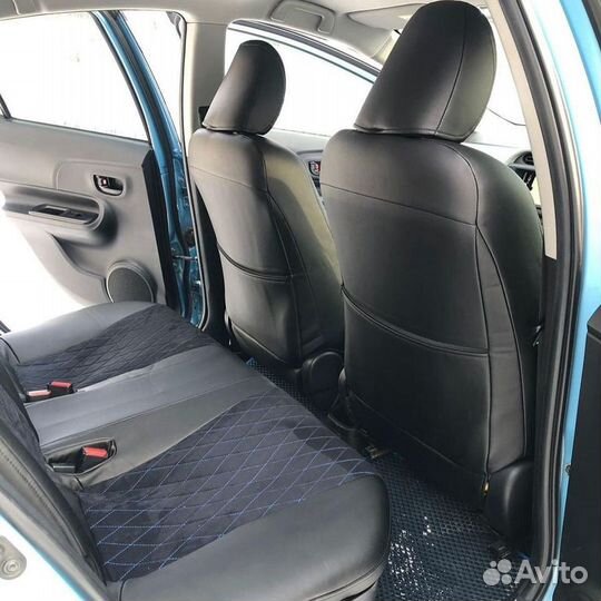 Чехлы Toyota Aqua (P10) ромб