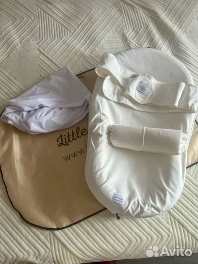 Кокон для новорожденных Little crown