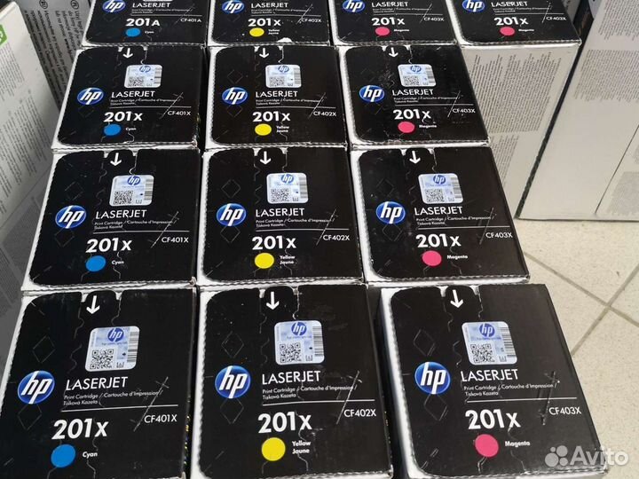 Картриджи hp 201x