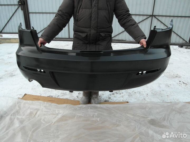 Бампер задний Тайвань Mazda 3 BL седан после 2011