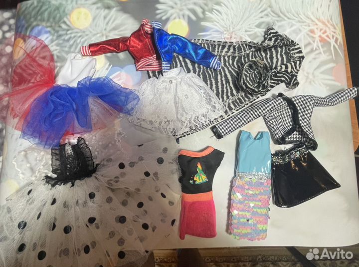 Одежда для куклы barbie лот