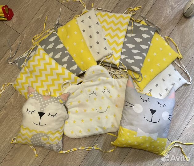 Бортики в кроватку