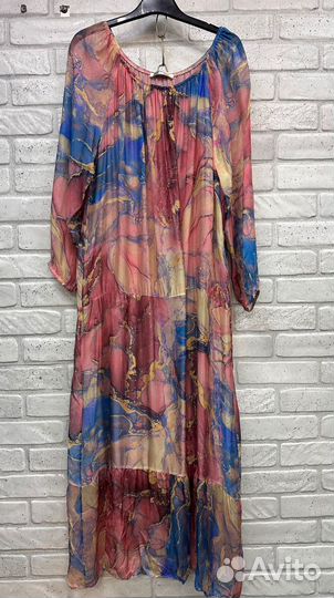 Платье шелк Италия