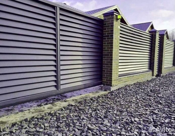 Заборы жалюзи с доставкой