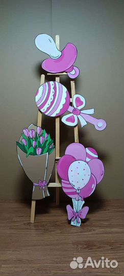 Гендерпати декор из картона