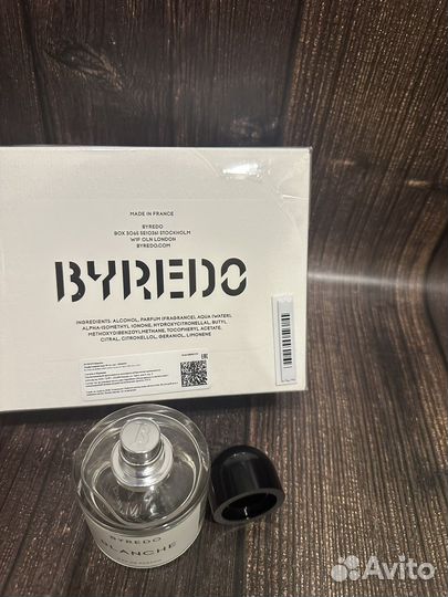 Byredo blanche(оригинал на распив )