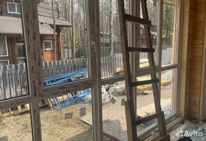 Остекление окон и балконов пвх