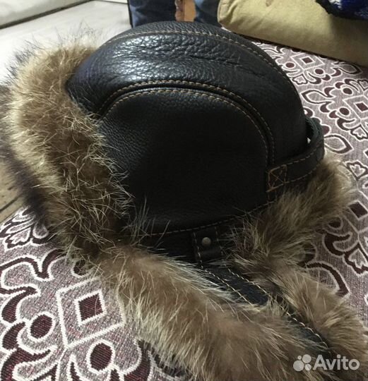 Норковая шапка мужская