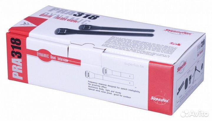 Микрофон Superlux PRA318L