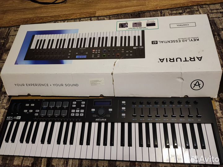 Миди клавиатура arturia keylab essential 61