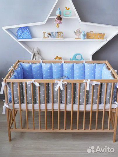 Балдахин с держателем и бортики