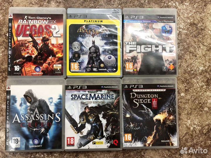Диски с играми Sony PS3