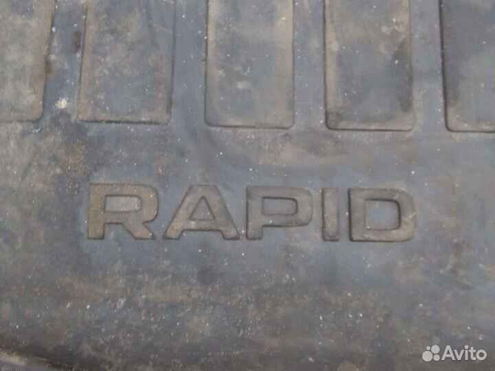 Коврик салона Шкода рапид