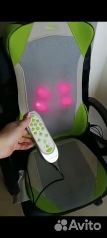 Массажем накидка на кресло