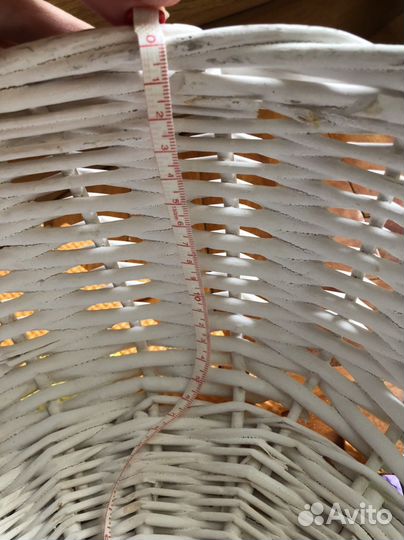 Корзина плетеная большая