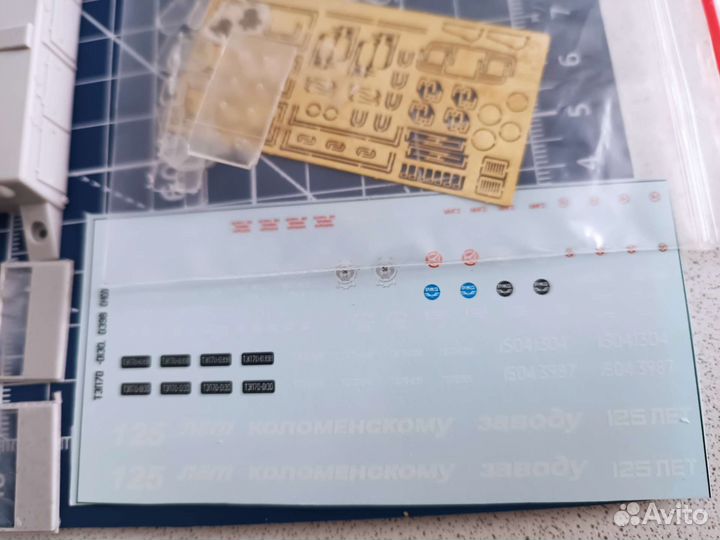 Модели локомотивов тэп70 (кит) 1:87