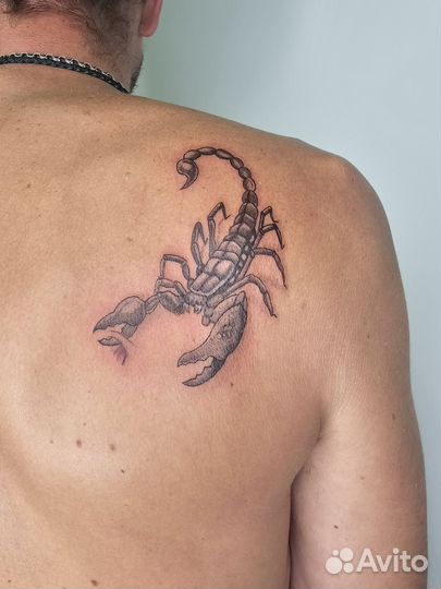 Модель на мини тату