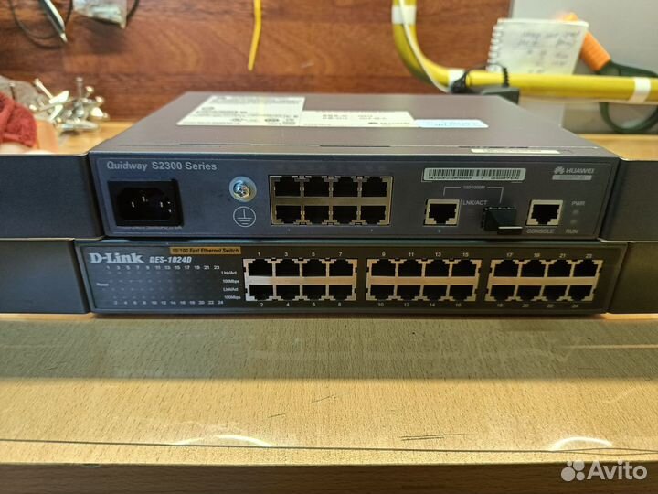 Коммутаторы Huawei / D-Link