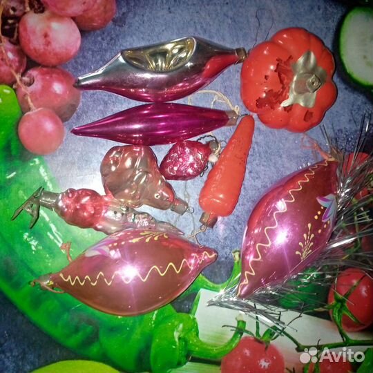 Елочные игрушки СССР