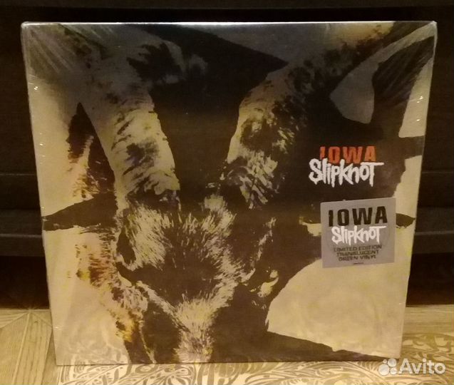 LP slipknot Iowa Виниловая пластинка
