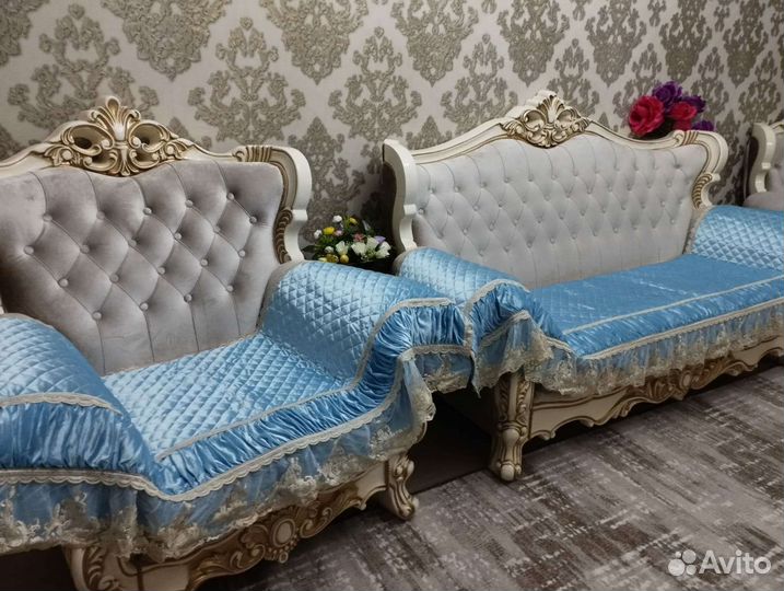 Чехлы и сидушки на мебель нов