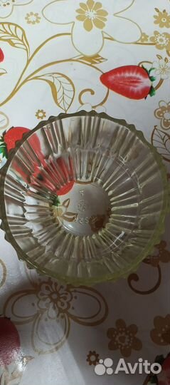 Посуда СССР, стекло, селëтница, конфетница