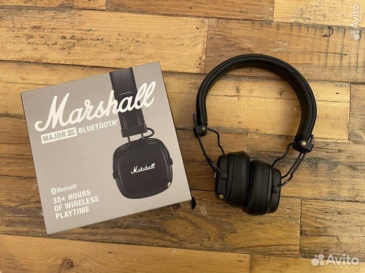 Наушники marshall major 3 bluetooth