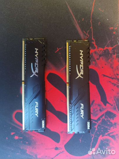 Hyperx Fury ddr4 - 16gb