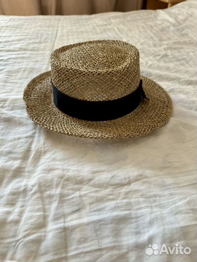 Шляпа соломенная
