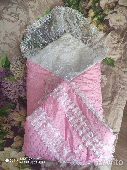 Конверт одеяло на выписку