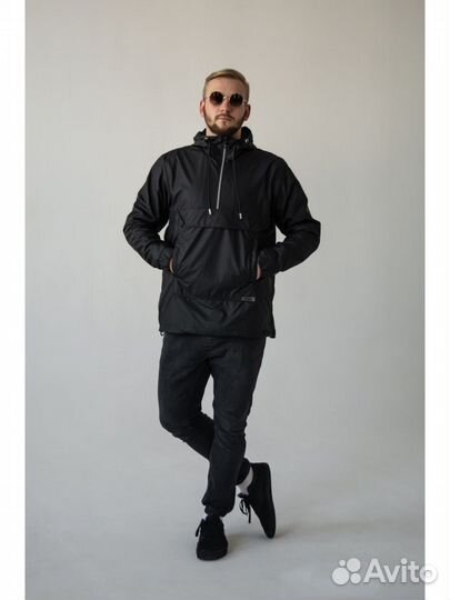 Куртка Inruska Анорак утепленный, черный