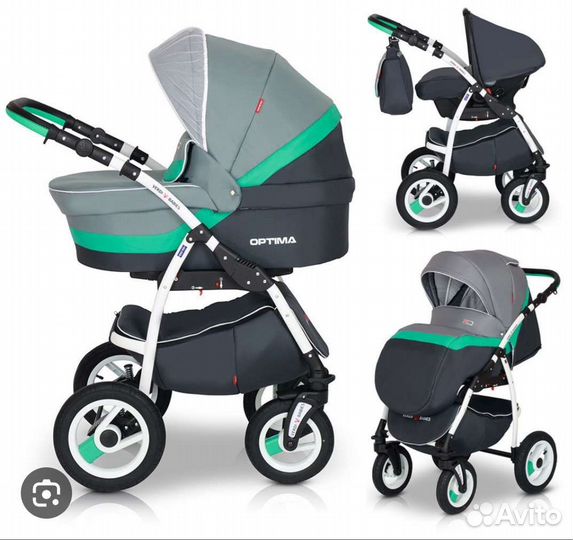 Коляска verdi babies optima 3 v 1