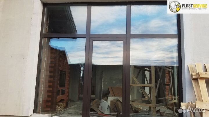 Алюминиевые окна Alutech W62