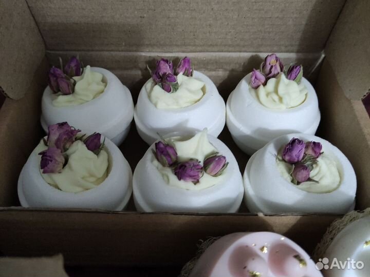 Бомбы-чашы для ванной ручной работы