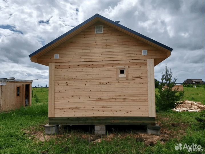 Баня из бруса под ключ готовая