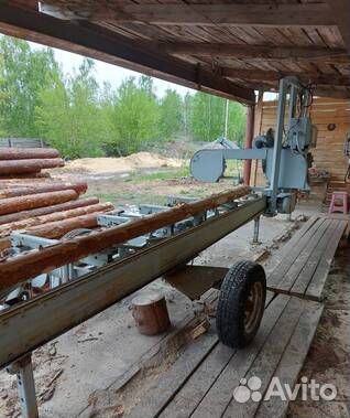 Мобильная ленточная пилорама Вудмайзер LT-40