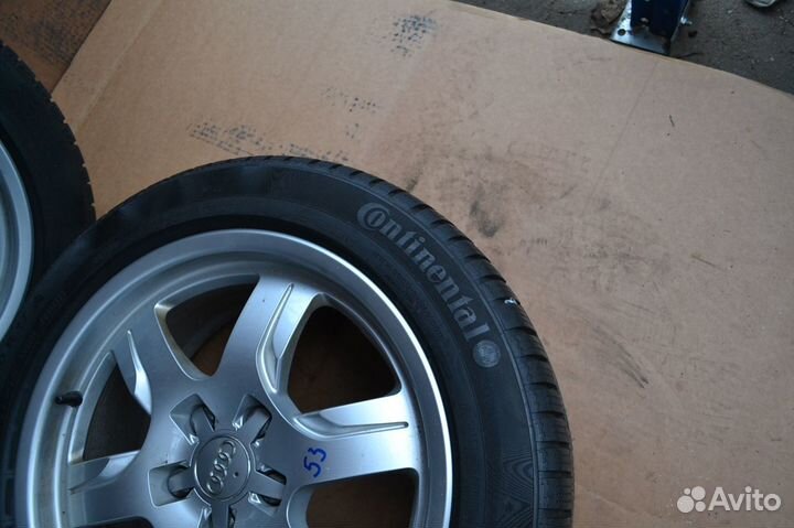 Кованые диски audi бу R17 оригинал без шин