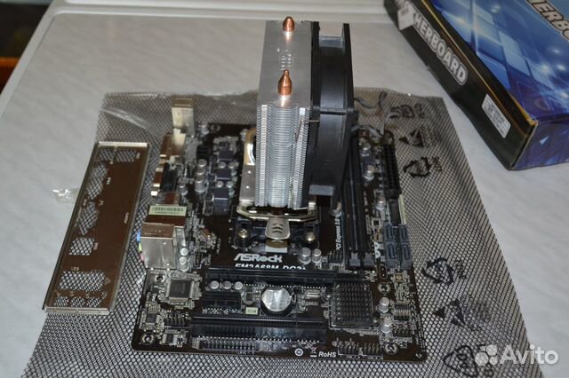 Материнская плата + Процессор FM2 купить в Ангарске | Электроника | Авито