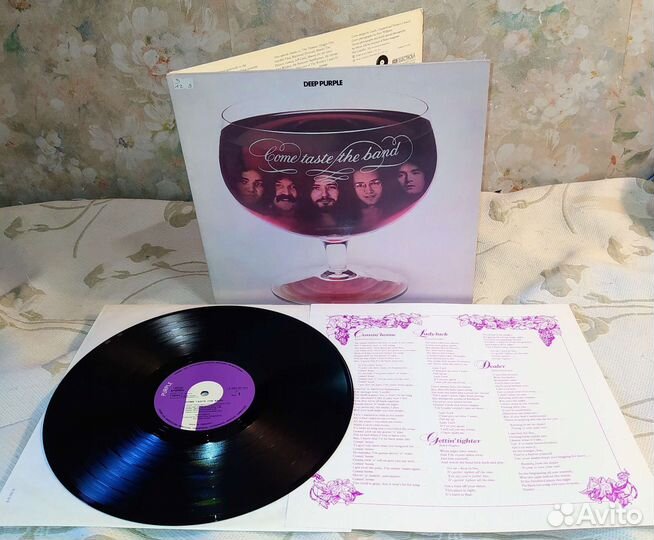 Deep Purple Come Taste The Band 1975 Germ Оригинал