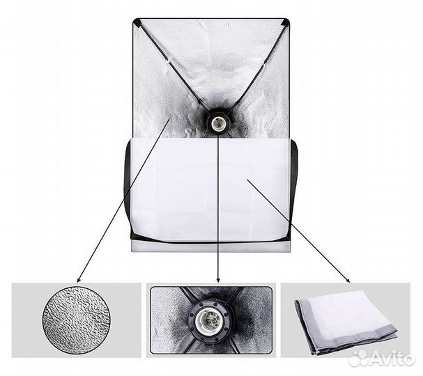 Комплект постоянного света Raylab RL-LED90 светоди