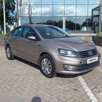 Volkswagen Polo 1.6 MT, 2017, 46 700 км, с пробегом, цена 1 100 000 руб.