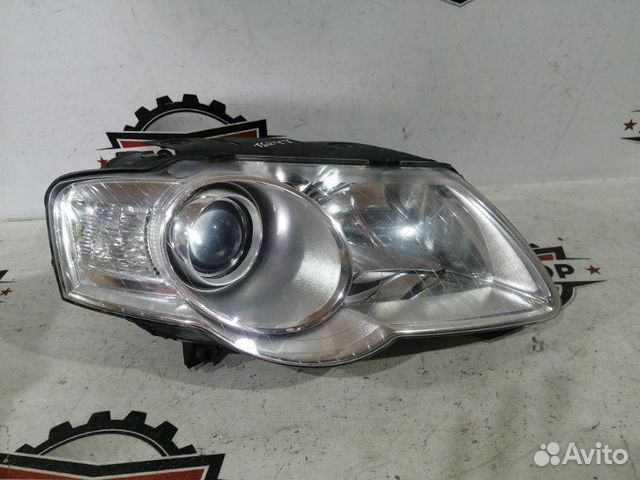 Фара галогеновая правая Volkswagen Passat B6