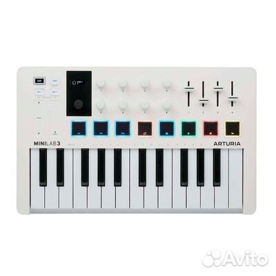 Arturia MiniLab 3 White / Alpine миди-клавиатура